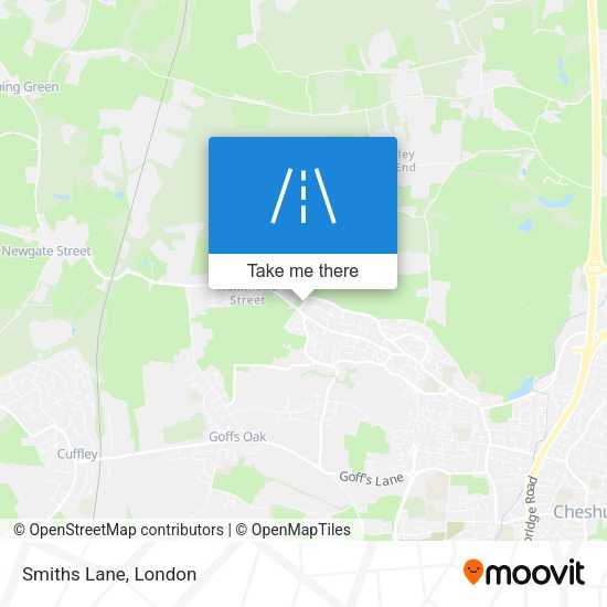 Smiths Lane map