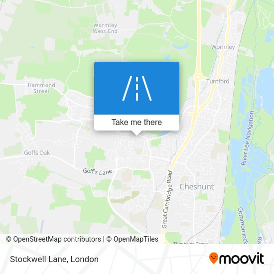 Stockwell Lane map