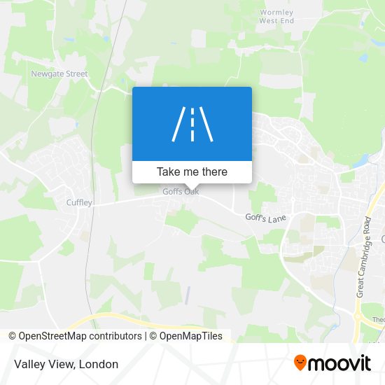 Valley View map
