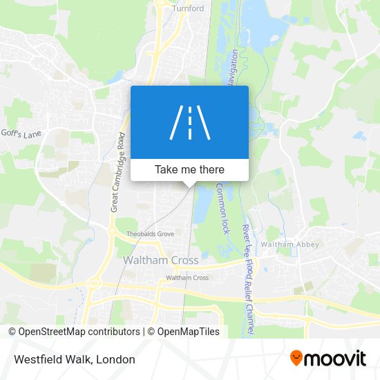 Westfield Walk map
