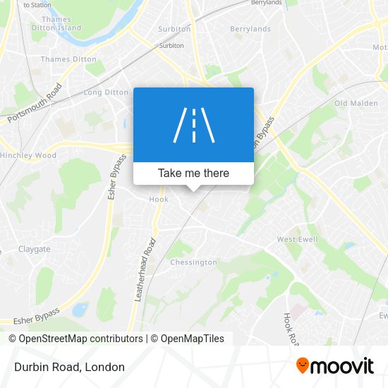 Durbin Road map