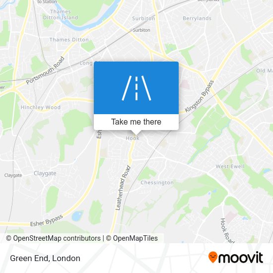 Green End map