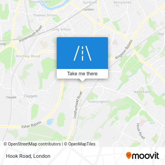Hook Road map