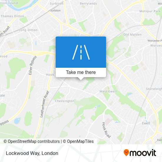 Lockwood Way map