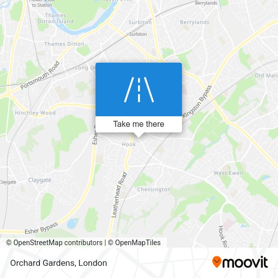 Orchard Gardens map