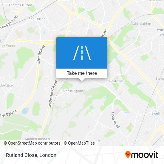 Rutland Close map