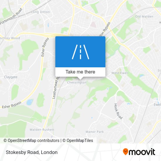 Stokesby Road map