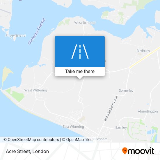 Acre Street map
