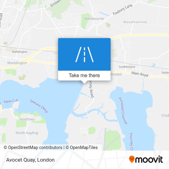 Avocet Quay map