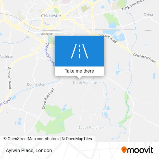 Aylwin Place map