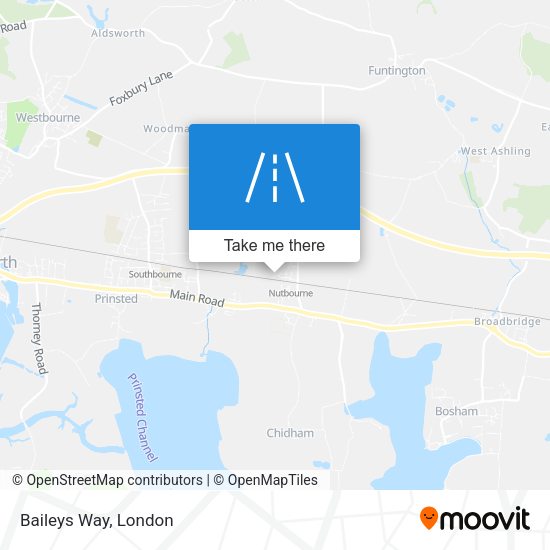 Baileys Way map