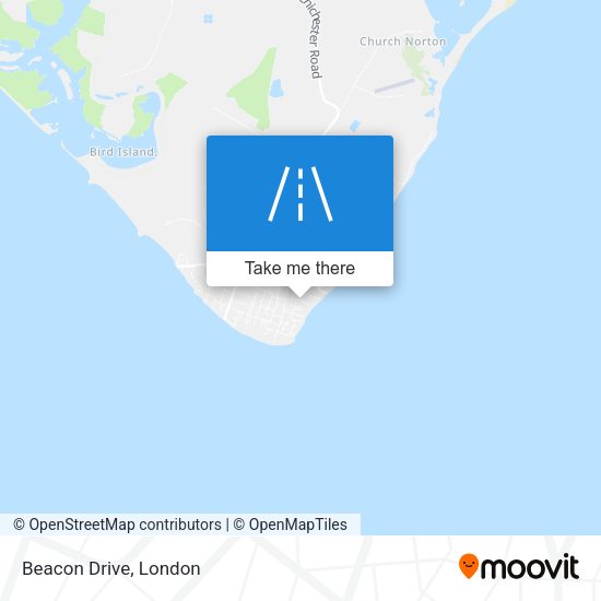 Beacon Drive map