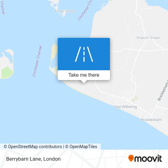 Berrybarn Lane map