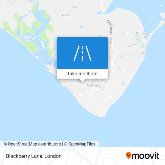 Blackberry Lane map