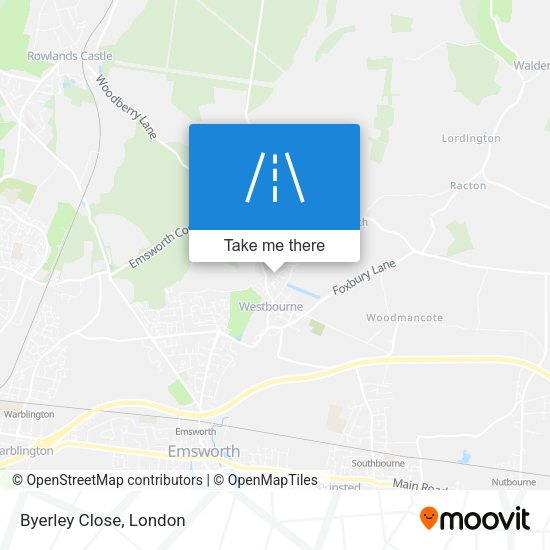 Byerley Close map
