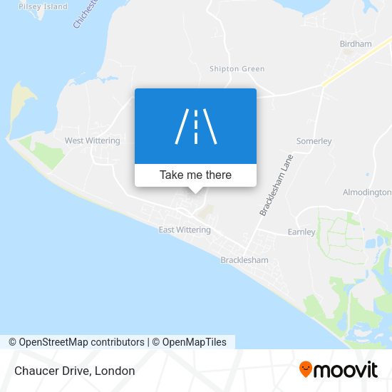 Chaucer Drive map