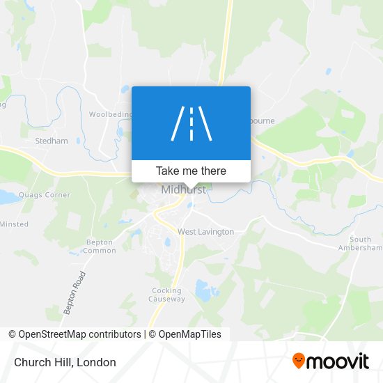 Church Hill map