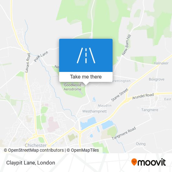 Claypit Lane map
