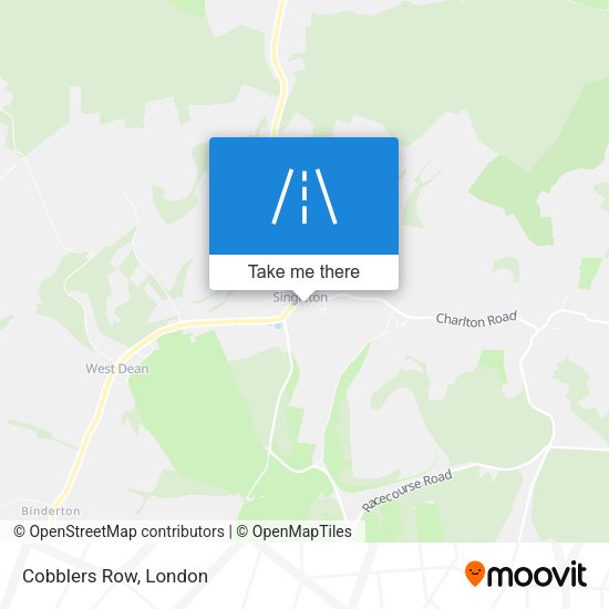 Cobblers Row map
