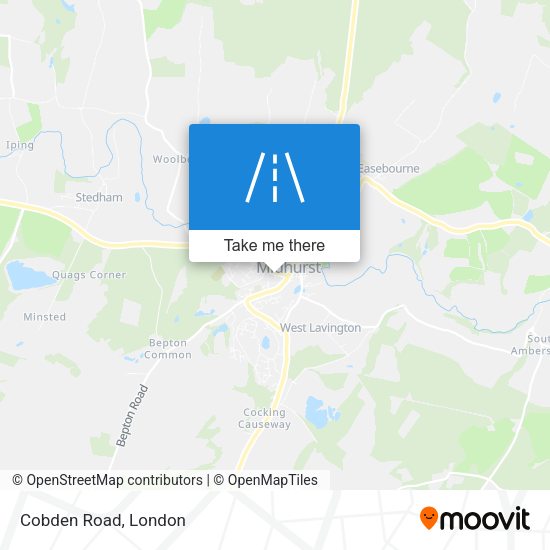 Cobden Road map