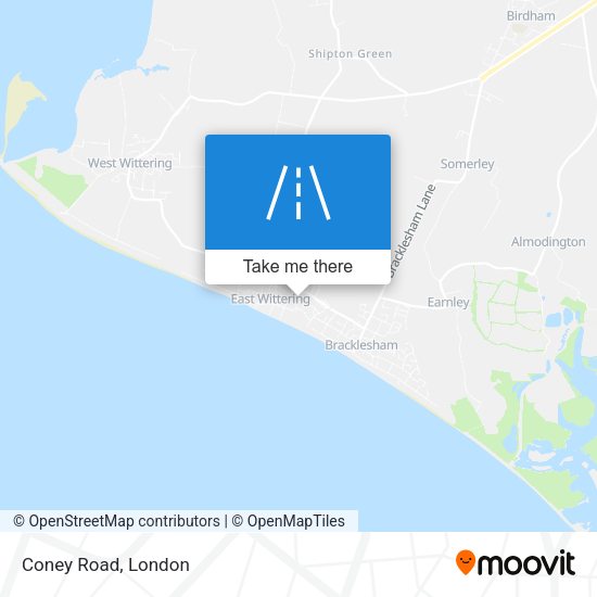 Coney Road map