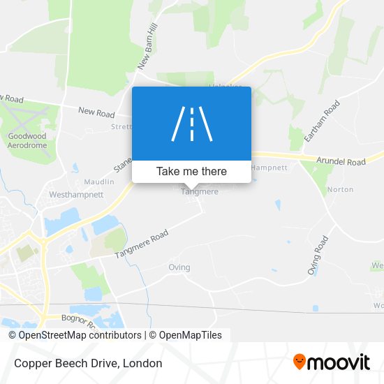 Copper Beech Drive map