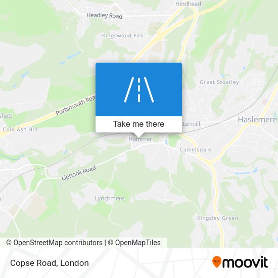 Copse Road map