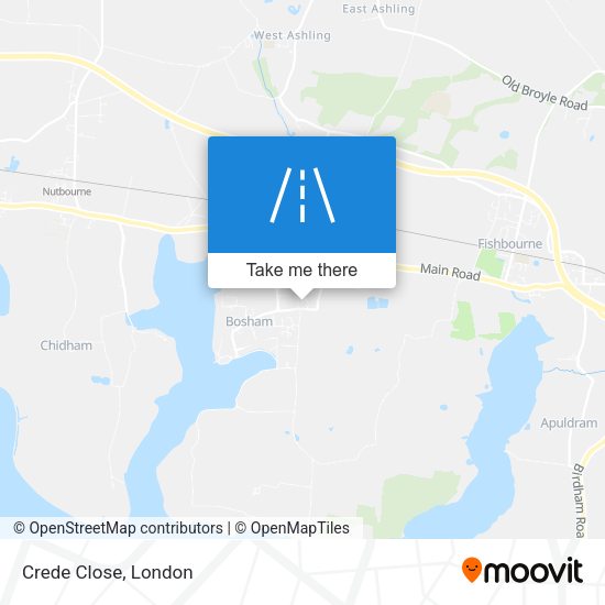 Crede Close map
