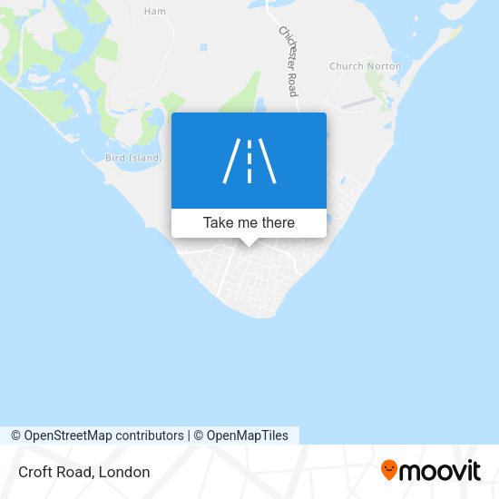 Croft Road map
