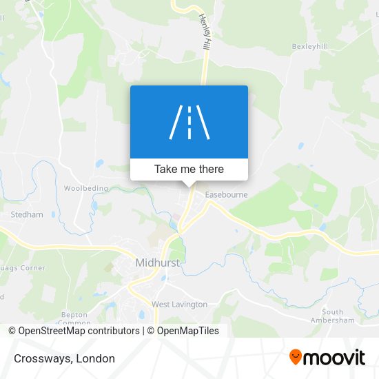 Crossways map