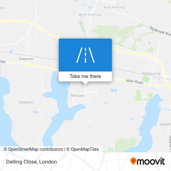 Delling Close map