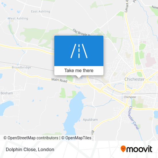 Dolphin Close map