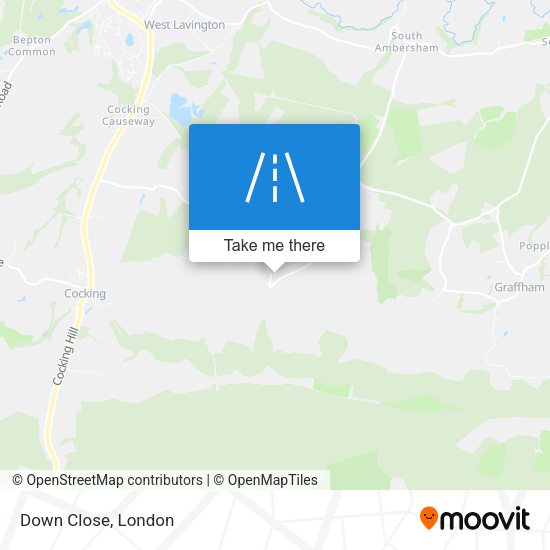 Down Close map