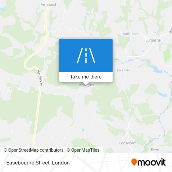 Easebourne Street map