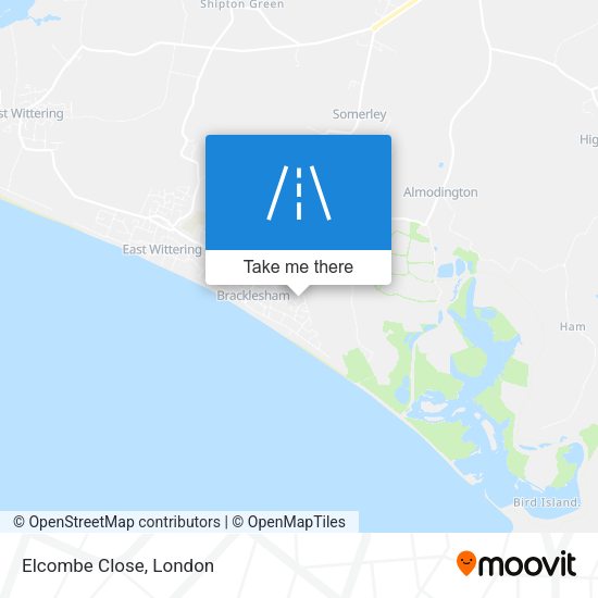 Elcombe Close map