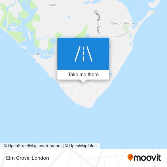 Elm Grove map