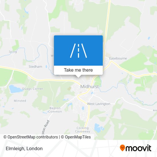 Elmleigh map