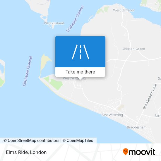 Elms Ride map