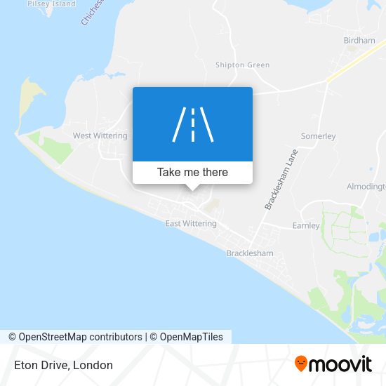 Eton Drive map