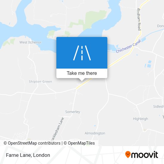 Farne Lane map