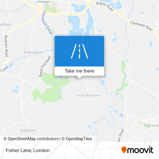 Fisher Lane map