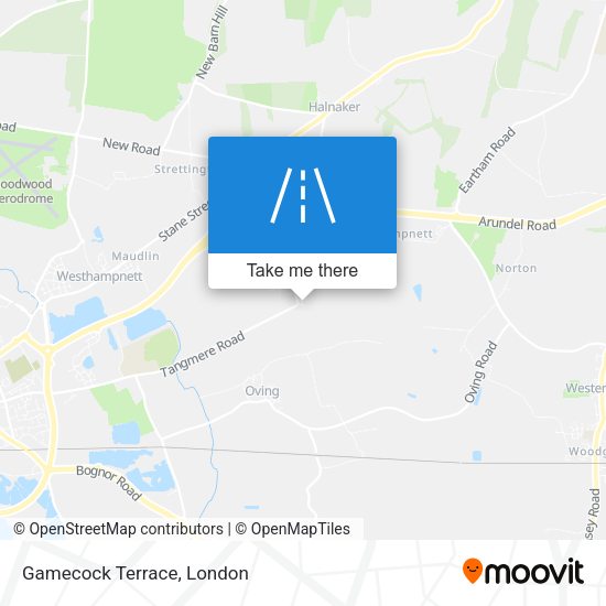 Gamecock Terrace map