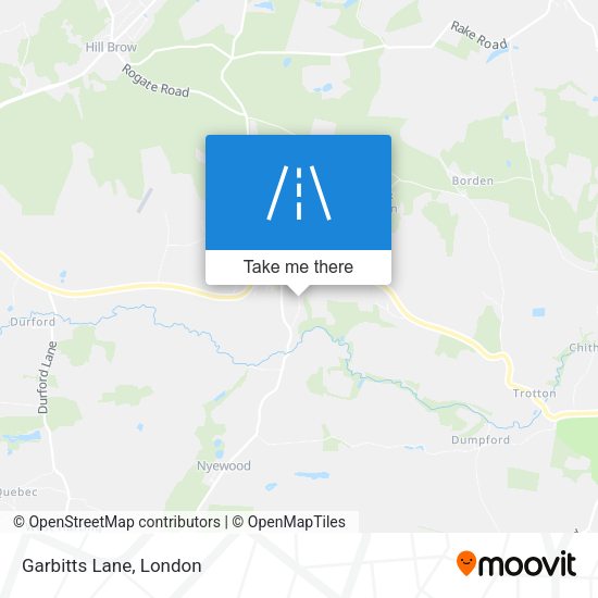 Garbitts Lane map