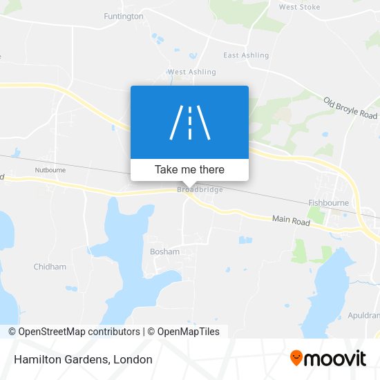 Hamilton Gardens map