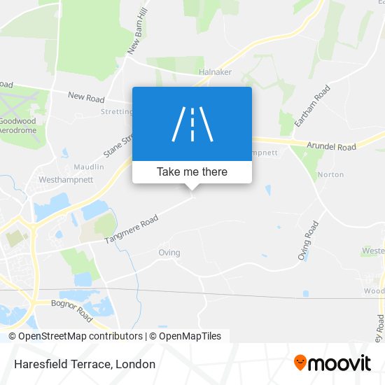 Haresfield Terrace map