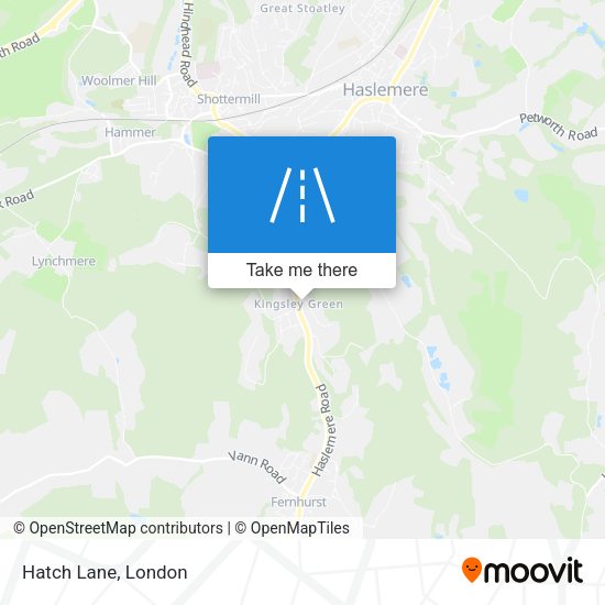 Hatch Lane map