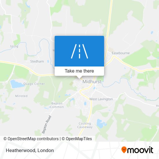 Heatherwood map