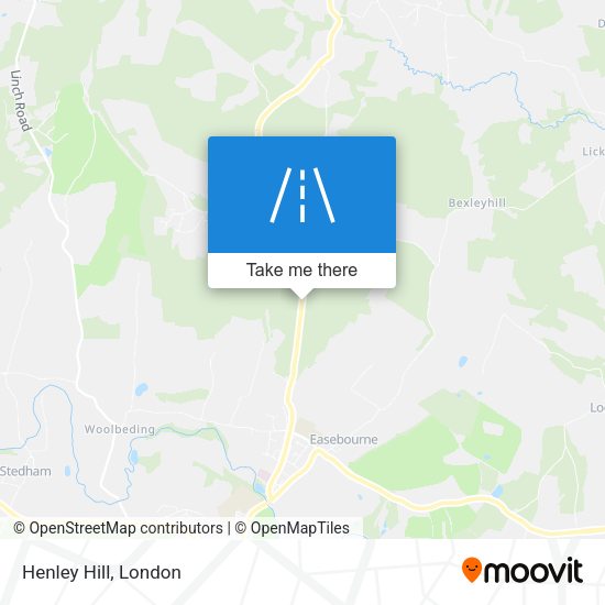 Henley Hill map