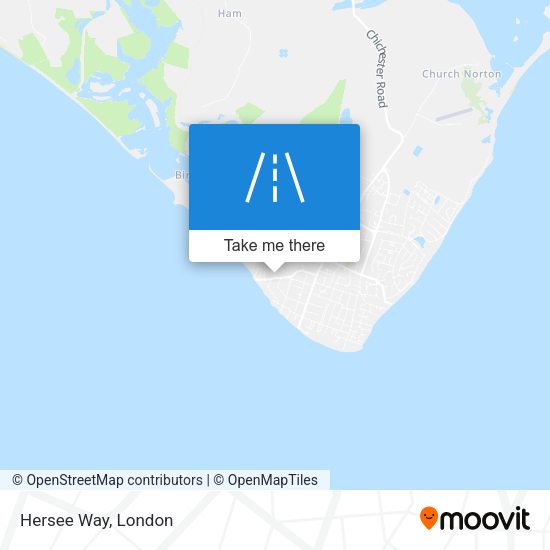 Hersee Way map