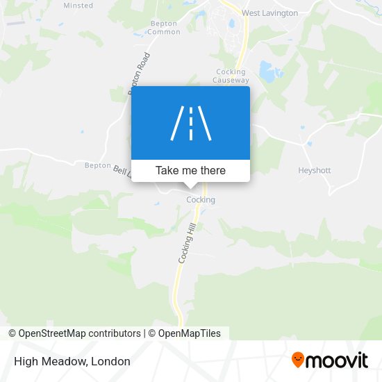 High Meadow map